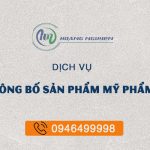 công bố sản phẩm mỹ phẩm