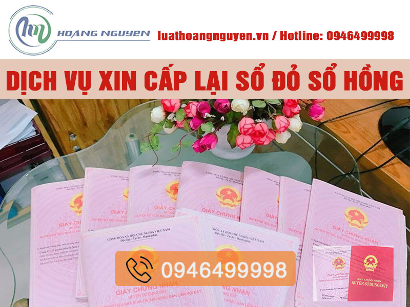 DỊch VỤ Xin CẤp LẠi SỔ ĐỎ