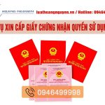 Dịch vụ xin cấp giấy chứng nhận quyền sử dụng đất