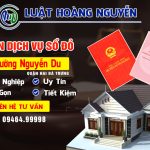 Dịch vụ sang tên sổ đỏ uy tín tại phường Nguyễn Du